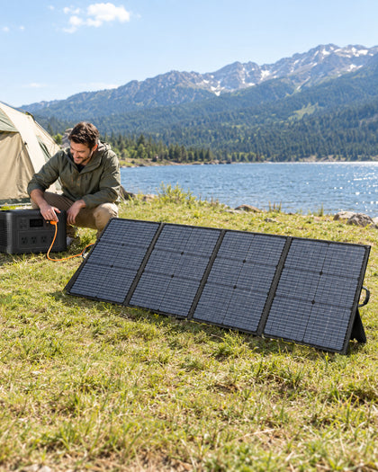 Products from the Solar Panels collection in use