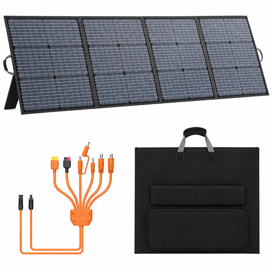 220W Portable Solar Panel 40V Folding Solar Panel for Power Station