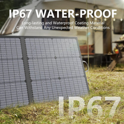 220W Portable Solar Panel 40V Folding Solar Panel for Power Station